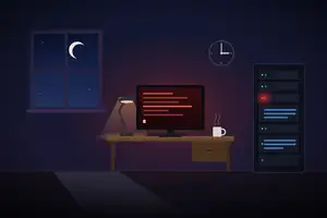 It's late, or early...